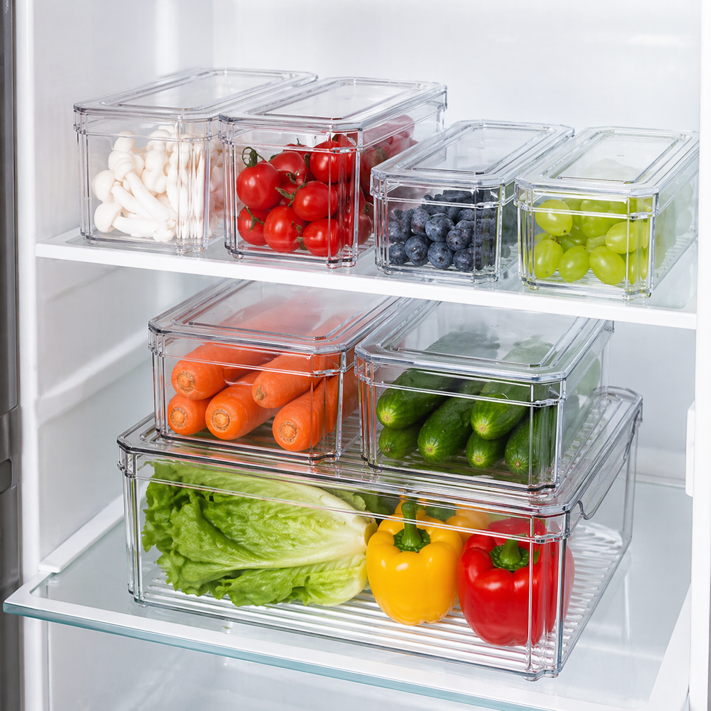 Organizador de nevera transparente X7