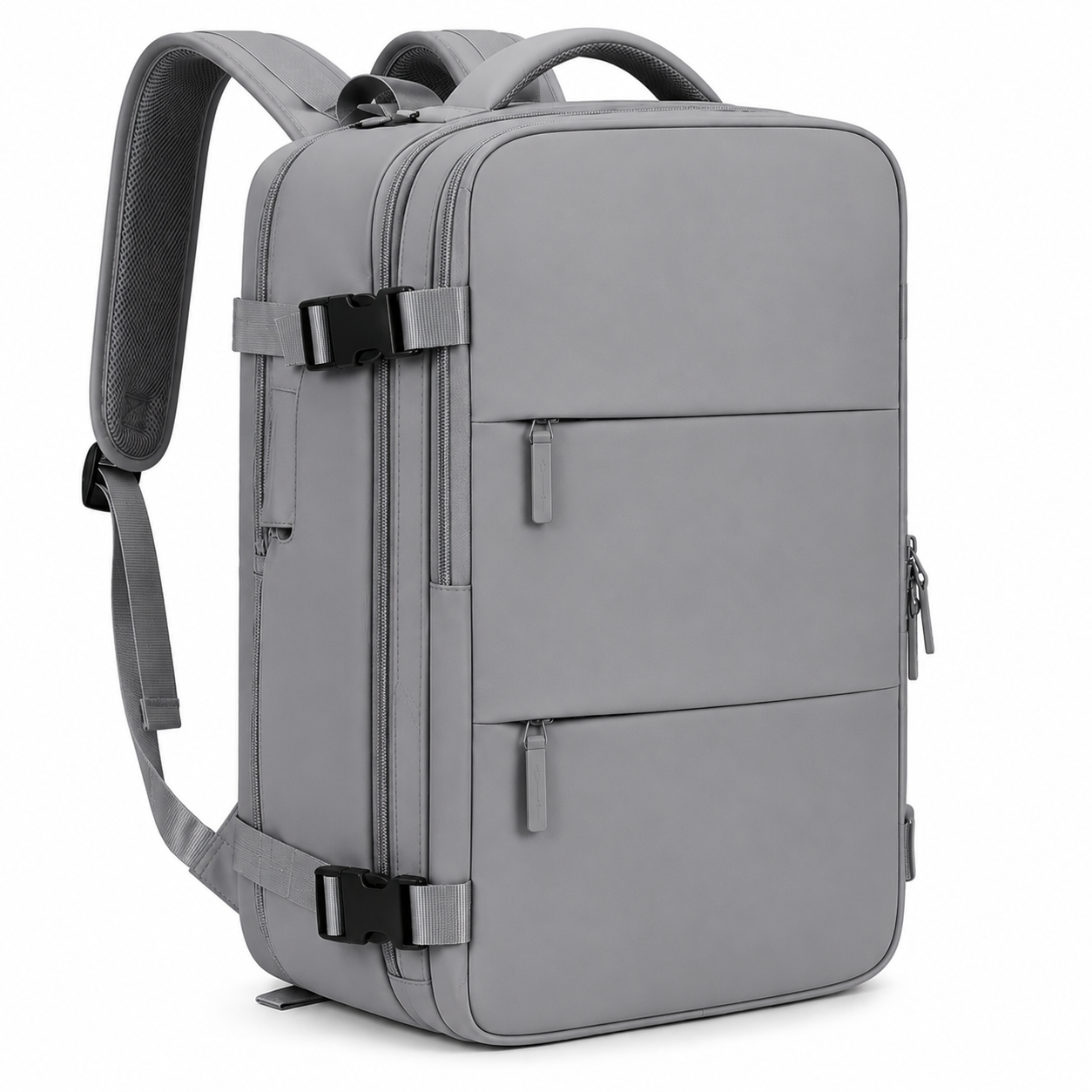 Morral de Viaje Expandible con Puerto USB y Compartimento para Zapatos