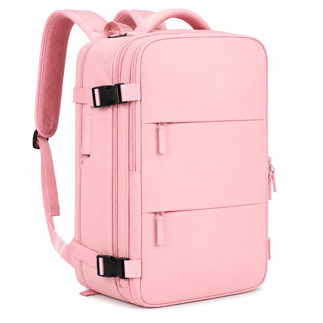 Morral de Viaje Expandible con Puerto USB y Compartimento para Zapatos