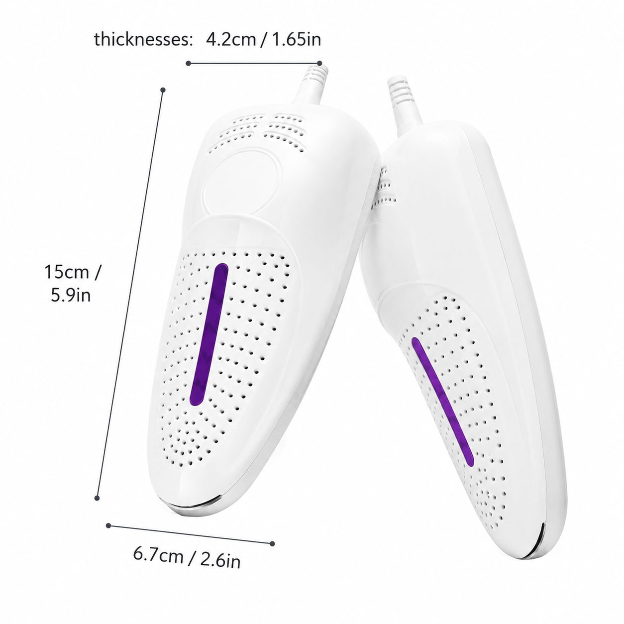 Secador Eléctrico para Zapatos con Eliminación de Humedad y Olores